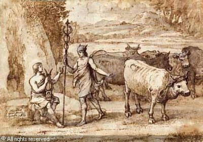 hermes apollo cattle|hermes and apollo cow myth.